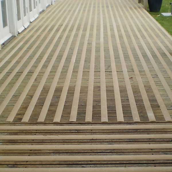 Beige Anti-Slip GRP Decking Strips