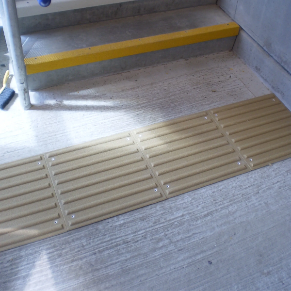 Corduroy Warning Surface Tactile Paving for Enhanced Safety
