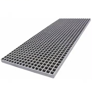 Heavy Duty Grey Anti Slip Open Mesh GRP Grating 