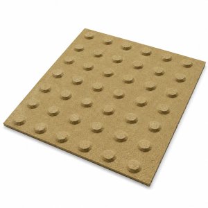 Inline Blister Tactile GRP Panels 4mm Thick for Pedestrian Areas