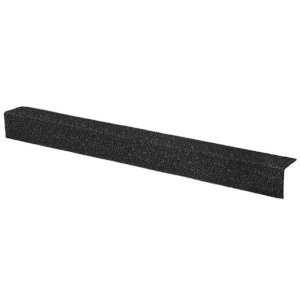 Non Slip Black Medium Grit GRP 55mm x 55mm Stair Nosing Cover 