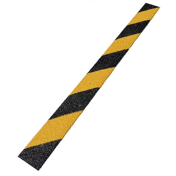 Non Slip GRP Hazard Decking Strips High Visibility for Slippery Decks