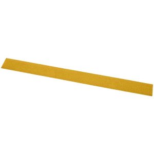Non Slip Un Drilled Yellow GRP Wooden Decking Strips - 3mm Thick